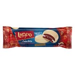 Кекс Luppo Red Velvet с маршмеллоу, клубничной начинкой в белом шоколаде, 182 г