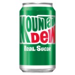 Газированный напиток MTN Dew Real Sugar, 355 мл