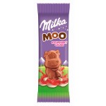 Шоколад Milka Moo Raspberry Creme с малиновым кремом, 16 г