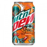 Газированный напиток MTN Dew Baja Punch со вкусом тропического пунша, 355 мл