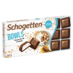 Шоколад Schogetten Bowls Granola &amp; Cream со сливочной начинкой с мюслями, 100 г