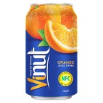 Напиток сокосодержащий безалкогольный Vinut Orange со вкусом апельсина, 330 мл