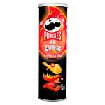 Картофельные чипсы Pringles со вкусом рака под острым сычуаньским соусом, 110 г