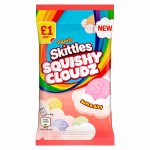 Жевательныe конфеты Skittles Squishy Cloudz Fruits со вкусом фруктов, 70 г