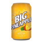 Газированный напиток BIG Pineapple со вкусом ананаса, 355 мл