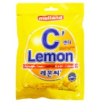 Леденцовая карамель Melland Lemon С со вкусом лимона, 100 г