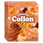 Бисквитные рулетики Glico Collon Chocolate со вкусом шоколада, 41 г