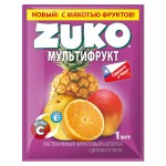 Растворимый напиток Zuko со вкусом мультифрукт, 25 г