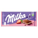 Шоколад Milka Strawberry Yoghurt с клубничным йогуртом, 100 г
