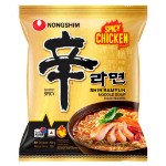 Лапша быстрого приготовления Nongshim Shin Ramyun со вкусом курицы с острым соусом, 120 г