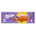 Шоколад Milka Mmmax Bubbly Caramel с карамелью, 250 г