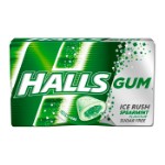 Жевательная резинка Halls Ice Rush Spearmint двойная мята (без сахара), 18 г