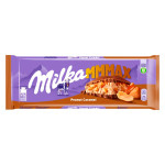 Шоколад Milka Peanut Caramel с арахисовой карамелью, 276 г