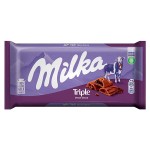 Шоколад Milka Triple Choco Cacao - Тройной шоколад, 90 г