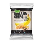 Банановые чипсы Everything Banana Black Pepper с чёрным перцем, 80 г
