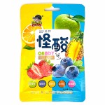 Конфеты Rui Kang Foods со вкусом фруктов (жёлто-синие), 22 г