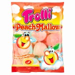Маршмеллоу Trolli Peach Mallow со вкусом персика с фруктовой начинкой, 150 г