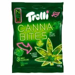 Жевательный мармелад Trolli Canna Bites - со вкусом гербария, 150 г