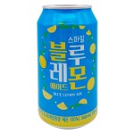 Газированный напиток Yeon Ho Smile Blue Lemon со вкусом лимона, 340 мл