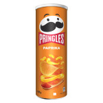 Картофельные чипсы Pringles Paprika со вкусом паприки, 165 г