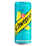 Газированный напиток Schweppes The Original Bitter Lemon со вкусом горького лимона, 330 мл