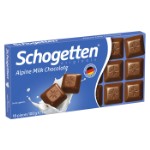 Шоколад Schogetten Edel-Alpenvollmilch со вкусом Альпийского молока, 100 г