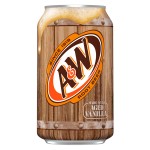 Газированный напиток A&amp;W Root Beer (безалкогольное корневое пиво), 355 мл