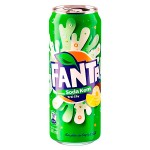 Газированный напиток Fanta Soda Kem со вкусом крем-сода, 330 мл