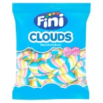 Маршмеллоу Fini Clouds разноцветные косички, 80 г