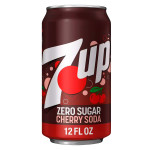 Газированный напиток 7UP Cherry Zero со вкусом вишни, без сахара, 355 мл