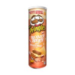 Картофельные чипсы Pringles Roast Beef and Mustard со вкусом жареной говядины с горчицей, 165 г