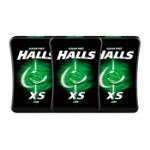 Леденцы Halls XS Lime со вкусом лайма, 15 г