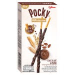 Бисквитные палочки Glico Pocky Wholesome Chocolate Almond с миндалём в шоколаде, 36 г