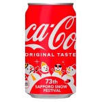 Газированный напиток Coca-Cola Original Taste 73th Sapporo Snow Festival, 350 мл