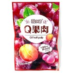 Жевательный мармелад Q Fruit Pulp Grape со вкусом винограда, 28 г