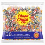 Леденцы Chupa Chups Colors Cola &amp; Strawberry со вкусом колы и клубники, 539,4 г