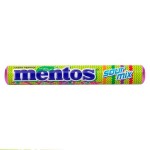 Жевательные конфеты Mentos Roll Sour Mix кислый микс, 37 г