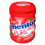 Жевательная резинка Mentos Pure Fresh Клубника, 60 г