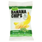 Банановые чипсы Everything Banana Seaweed со вкусом морских водорослей, 80 г