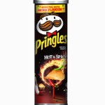 Картофельные чипсы Pringles Hot &amp; Spicy острые, 107 г