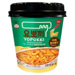 Рисовые клецки Young Poong Curry Cup Rapokki рапокки с соусом карри (стакан), 145 г