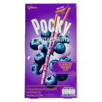 Бисквитные палочки Glico Pocky Crushed Fruits Blueberry Yoghurt со вкусом черничного йогурта и кусочками фруктов, 38 г