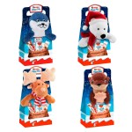 Набор новогодний Ferrero Christmas Kinder Maxi Mix Plüschtier с игрушкой, 133 г