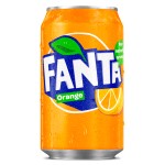 Газированный напиток Fanta Orange со вкусом апельсина, 330 мл
