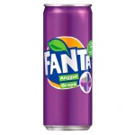 Газированный напиток Fanta Grape со вкусом винограда, 320 мл