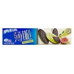 Печенье OREO Thin Crisp Matcha Fig со вкусом зелёного чая с инжиром, 95 г