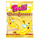 Маршмеллоу Trolli Choco Banana со вкусом банана с шоколадом, 150 г