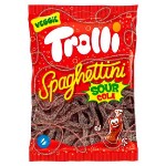 Кислый жевательный мармелад Trolli Spaghetti Sour Cola со вкусом колы, 100 г