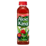 Напиток сокосодержащий OKF Aloe Vera King Raspberry со вкусом малины, 500 мл