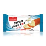 Бисквитный рулет EuroCake Jumbo Swiss Roll Vanilla с ванильной начинкой, 60 г